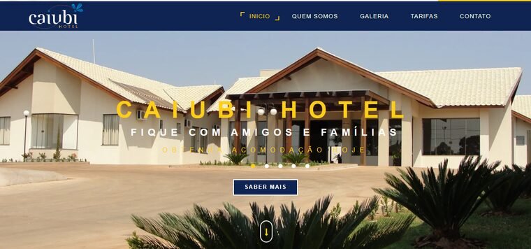 Site do Caiubi Hotel